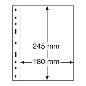 Recharges transparentes Optima à 1 compartiment pour blocs  billets.