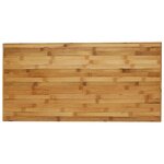 vidaXL Table basse 110x55x35 cm bambou