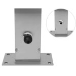 Vidaxl douche d'extérieur acier inoxydable carré