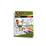 Coloriage géant 'La Ferme' 80 x 120 cm BOUCHUT