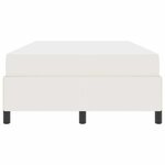 vidaXL Cadre de lit Crème 120 x 200 cm Tissu en velours côtelé