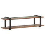 vidaXL Meuble TV 160x40x40 cm Bois de récupération massif