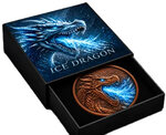 Monnaie ICE DRAGON 1 Oz Medaille Cuivre 2026 (PRÉCOMMANDE)