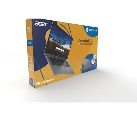 ACER Chromebook Pack CB317-1HT-P44N+écouteurs SF Intel Pentium -