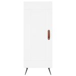 vidaXL Buffet haut Blanc 34 5x34x180 cm Bois d'ingénierie