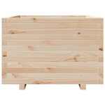 vidaXL Jardinière 70x70x49 5 cm bois de pin massif