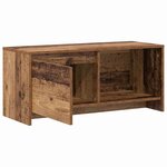 vidaXL Meuble TV Bois ancien 90 x 35 x 40 cm Bois d'ingénierie