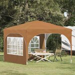 vidaXL Tente de fête pop-up 290 x 290 x 245 cm Beige