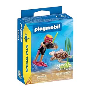 72151 Ploongeuse et tortue
