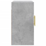vidaXL Armoire murale gris béton 60x31x60 cm bois d'ingénierie