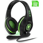 Spirit of gamer micro-casque gamer pro-xh5 - noir et vert - xbox one