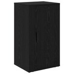 vidaXL Buffet Chêne noir 40 x 33 x 70 cm Bois d'ingénierie