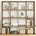 vidaXL Bibliothèque chêne artisanal 102x29x143 cm bois d'ingénierie