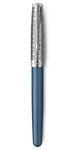PARKER Sonnet Premium  Stylo plume  Métal & Laque Bleu  Plume fine 18k  encre noire  Coffret cadeau