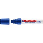 Marqueur craie liquide 4090 bleu 4-15 mm x 5 EDDING