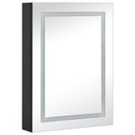 vidaXL Armoire de salle de bain à miroir LED 50x13x70 cm