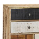 vidaXL Buffet 70x30x78 cm Bois de manguier massif