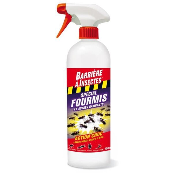 BARRIERE A INSECTES - Antifourmis et rampants pret a l'emploi 750ml