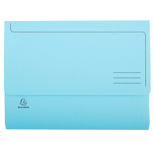 Paquet de 25 chemises poche SUPER 210 - 24 5x32 5cm - Couleurs assorties x 6 EXACOMPTA