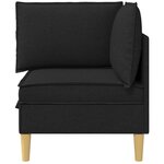 vidaXL Sofa avec rangement Tissu