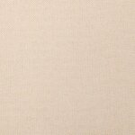 vidaXL Fauteuil Crème Tissu