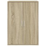 vidaXL Buffet chêne sonoma 60x31x84 cm bois d'ingénierie