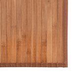 vidaXL Tapis rectangulaire naturel 70x1000 cm bambou
