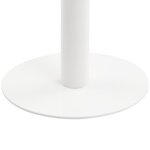 vidaXL Table de bistro Marron clair 60 cm MDF