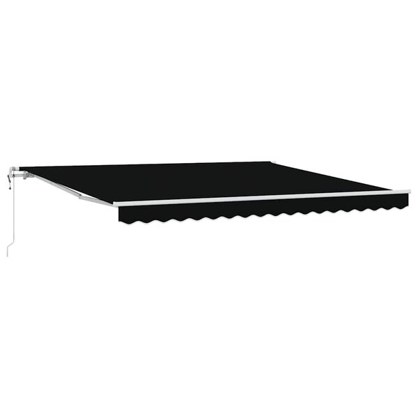 vidaXL Auvent Rétractable 400 × 300 cm Noir