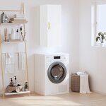 vidaXL Armoire murale blanc 34 5x34x90 cm