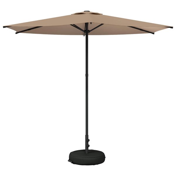 vidaXL Parasol de jardin avec base 270 x 270 cm Polyester