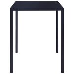 vidaXL Ensemble à dîner 7 Pièces Gris