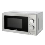 OCEANIC Micro ondes  MO20S silver - 20L - 700 W -  Pose libre