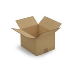 Caisse carton brune double cannelure raja 30x25x20 cm (lot de 15)