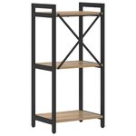 vidaXL Étagère Chêne artisanal 40 x 30 x 85 cm Bois d'ingénierie