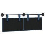 vidaXL Tête de lit suspendue Tissu