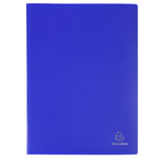 Protège-documents En Polypropylène 5/10e Opak Pochettes Cristal 100 Vues - A4 - Couleurs Assorties - X 10 - Exacompta