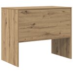 vidaXL Bureau d'écriture Chêne artisanal Bois d'ingénierie 90 x 50 x 76 cm