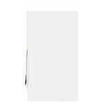 vidaXL Buffet avec LED blanc 72x34x61 cm bois d'ingénierie