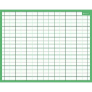 Ardoise rigide effaçable à sec 'Quadrillage Seyes Mini' 21 x 26 5 cm BOUCHUT