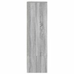 vidaXL Armoire tiroir sonoma gris 55 5x34x119 5 cm bois d'ingénierie