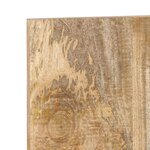 vidaXL Tête de lit 160 cm bois de manguier brut massif