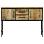Buffet vidaXL 100x35x70 cm en bois massif brut de mangue