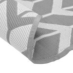 vidaXL Tapis d'extérieur ARAKIL gris Ø160 cm PP