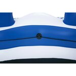 Bestway Salon flottant double ondulé Hydro-Force Indigo 183 cm