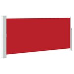 vidaXL Auvent latéral rétractable 140 x 300 cm Rouge