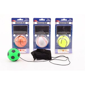 Johntoy 29595 - Balle rebondissante avec bracelet