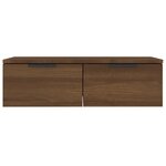 vidaXL Armoire murale Chêne marron 68x30x20 cm Bois d'ingénierie