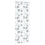 vidaXL Store enrouleur de douche 110x240 cm largeur du tissu 106 cm