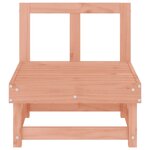 vidaXL Canapés centraux de jardin 2 Pièces bois massif douglas